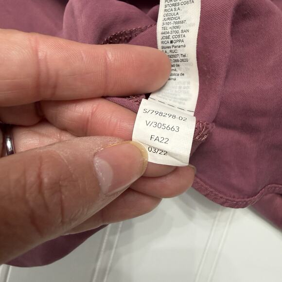 Athleta Womens M Calm Cool Casual Slip Dress V-Neck Tawny Rose Pink Y2K Fairy - Picture 5 of 5